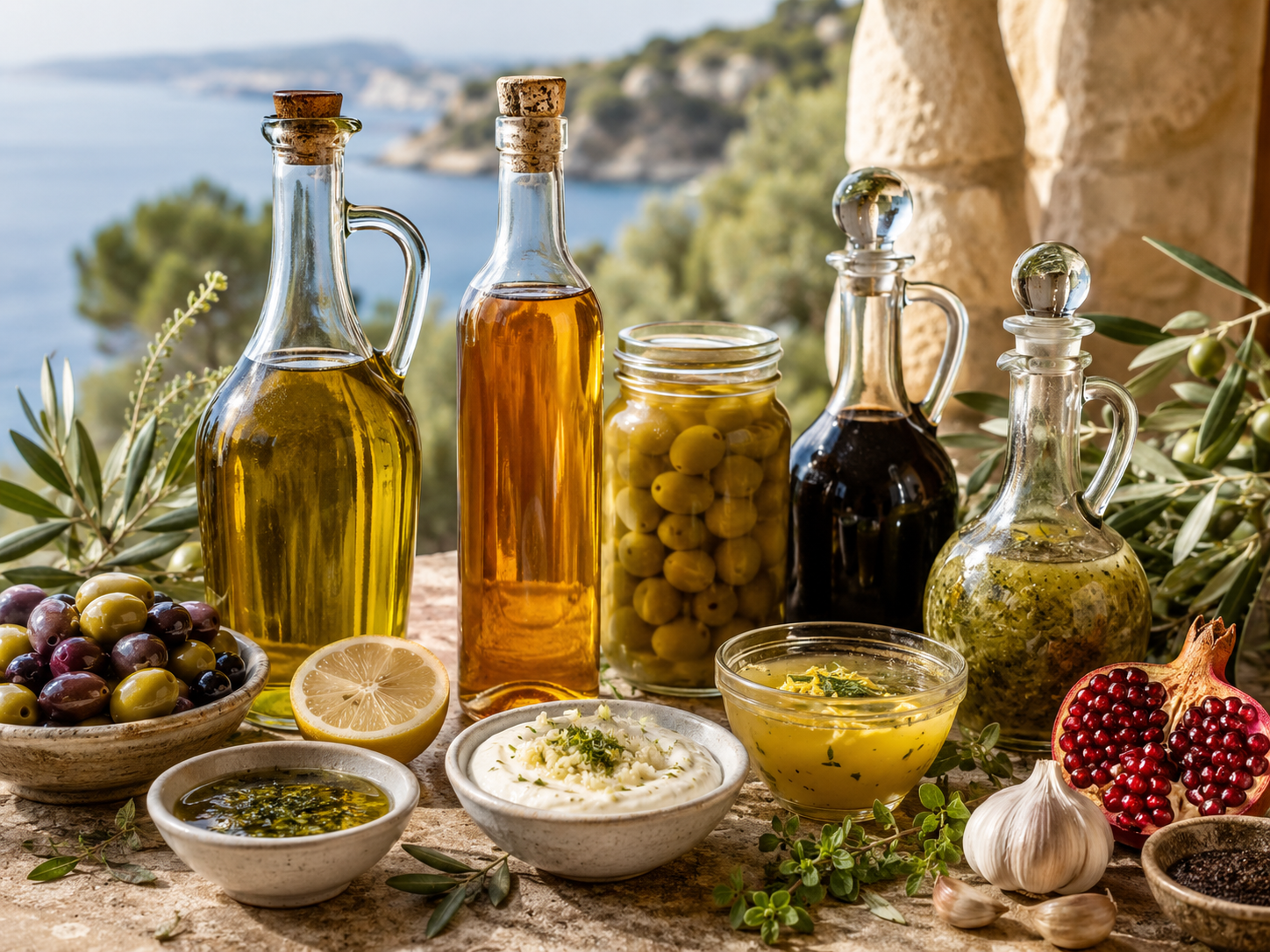 Oils, Vinegars & Dressings